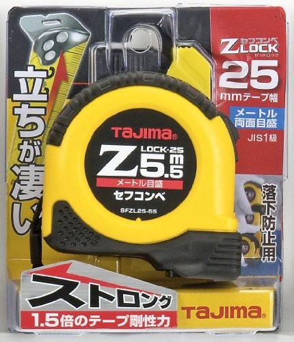 Tajima SFZL2555BL Tape Measure 5.5m x 25mm