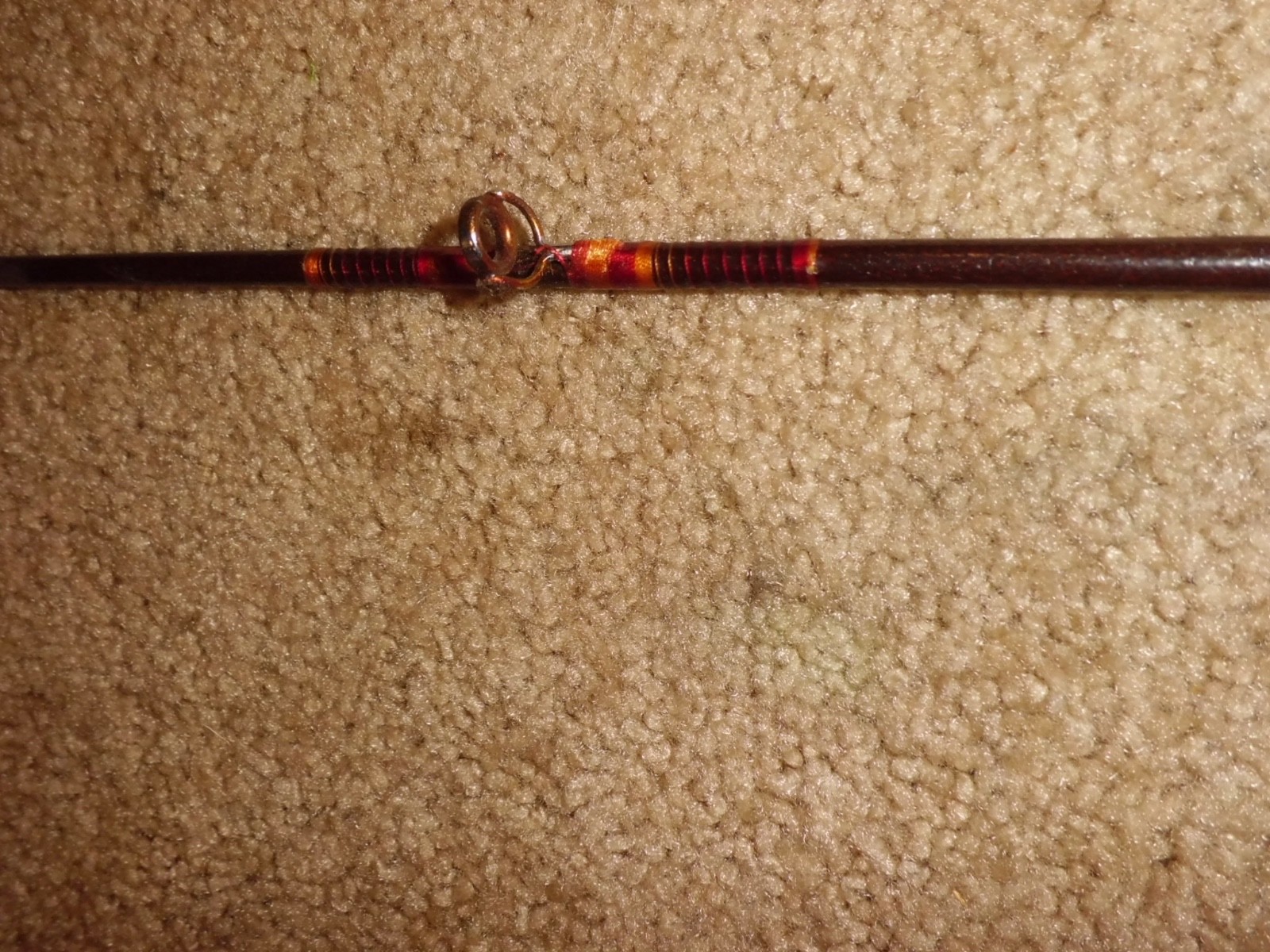 Vintage H-I Mohawk Sea Crest 3415 Fiberglass Boat 5-3/4′ Rod- USA
