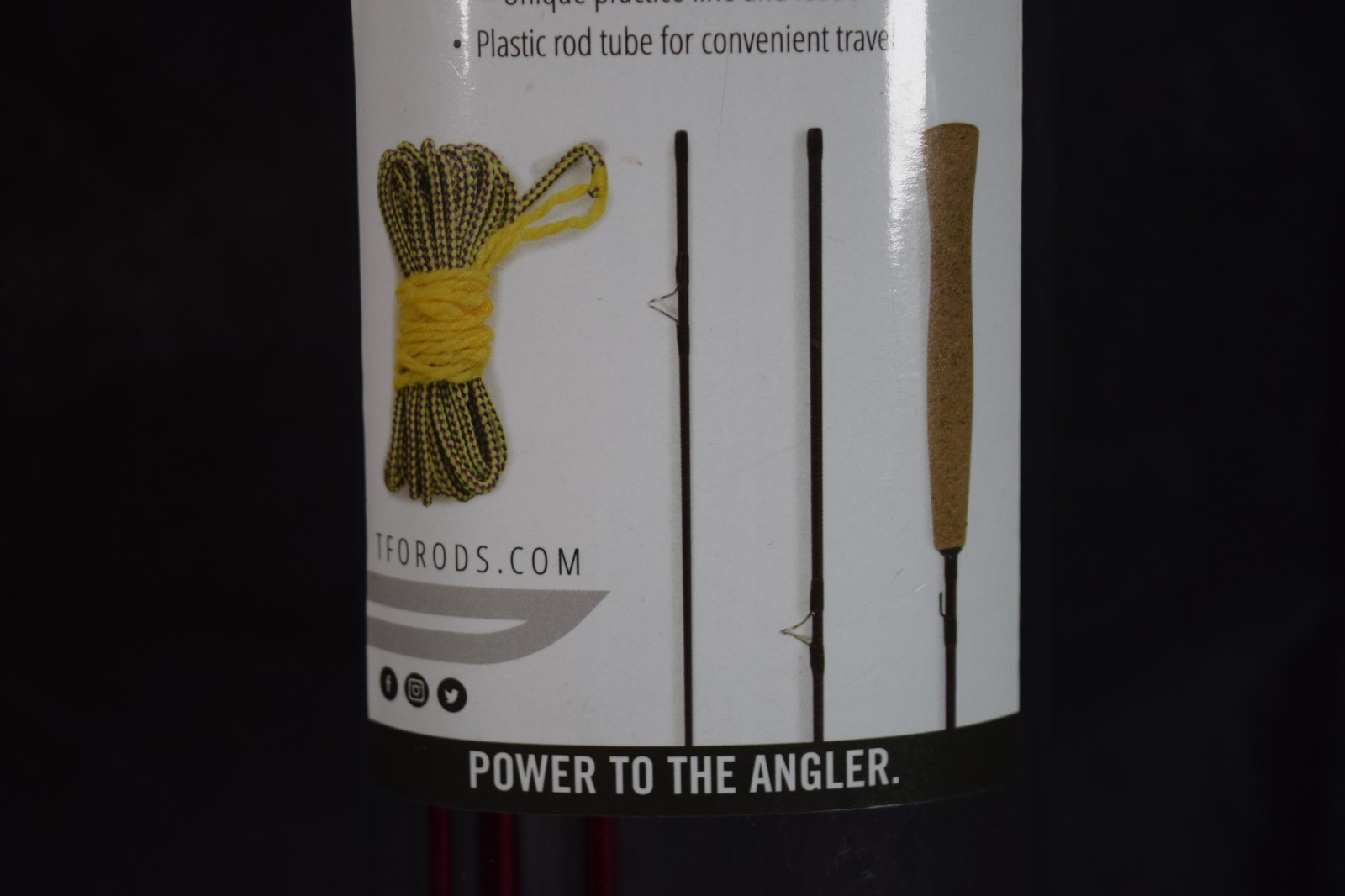 Temple Fork Outfitters TFO Bug Launcher 3 Piece Rod 5 FT