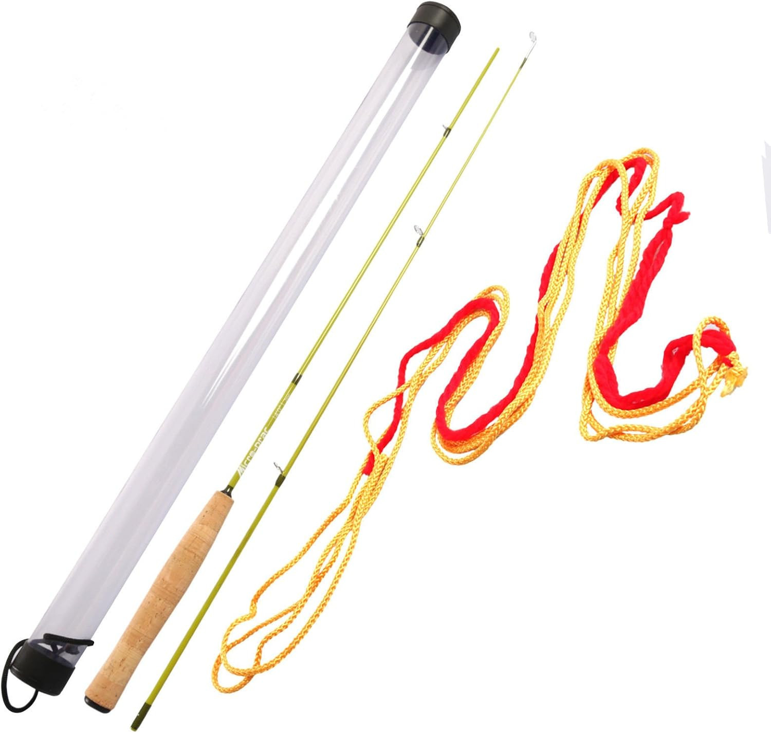 4’0″ Practice Fly Rod | 2-Piece Casting Trainer Fly Fishing Rod for Beginners
