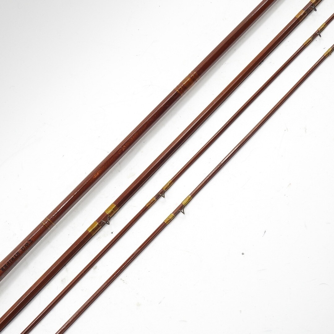 Granger Marshall Field & Co Bamboo Fly Rod. 8’ 6”. W/ Tube & Sock.