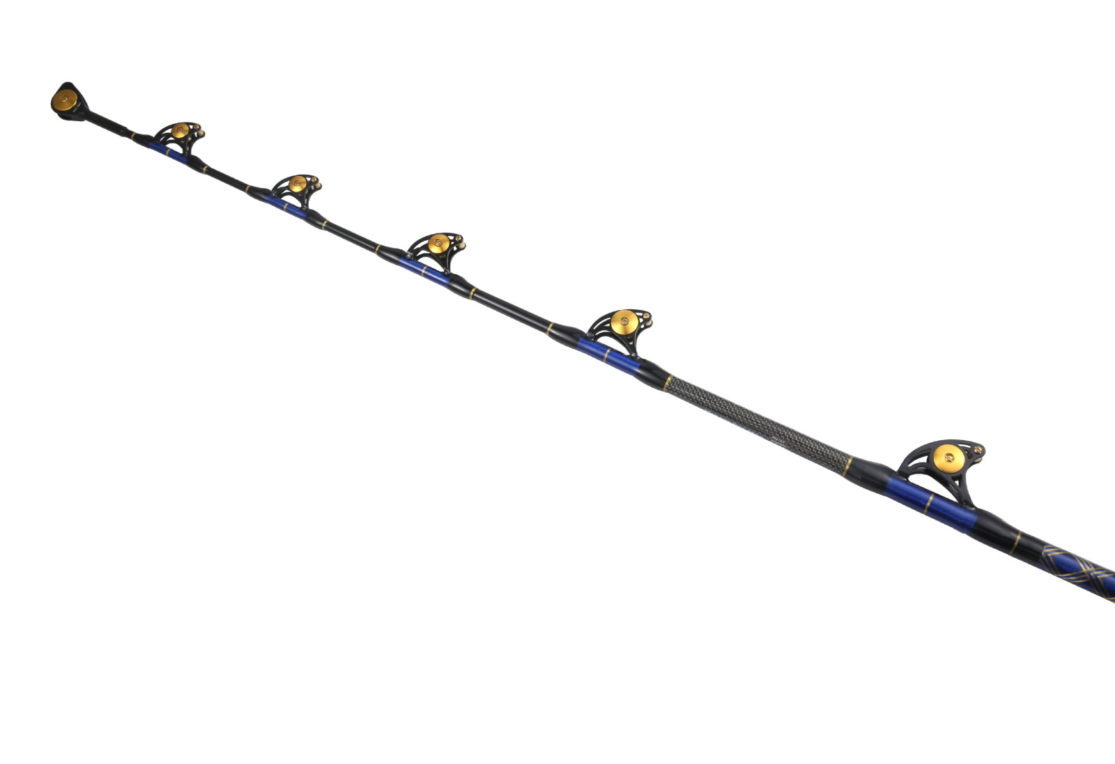 OKIAYA STANDUP TROLLING ROD 80-130LB VENOM-PRO MAX CARBON/PACIFIC BAY GUIDES