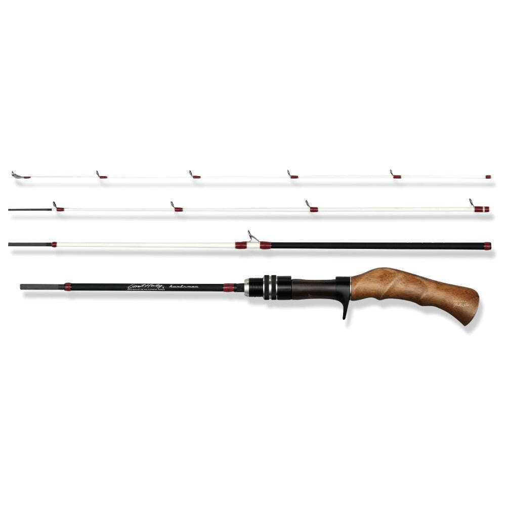 Megabass Great Hunting Huntsman 5’11” Light 4-Piece Casting Rod – (GHBF511-4L)