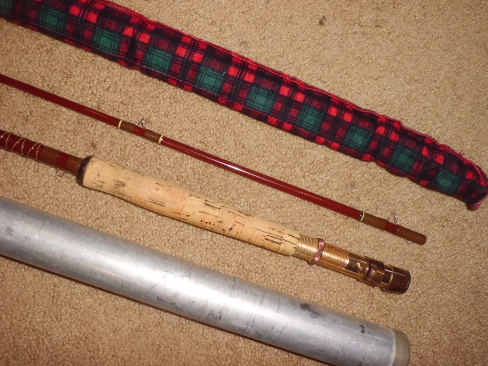 Vintage FENWICK Feralite FF80 Fly 8′ Rod made in USA – 7-8 wt #H43606