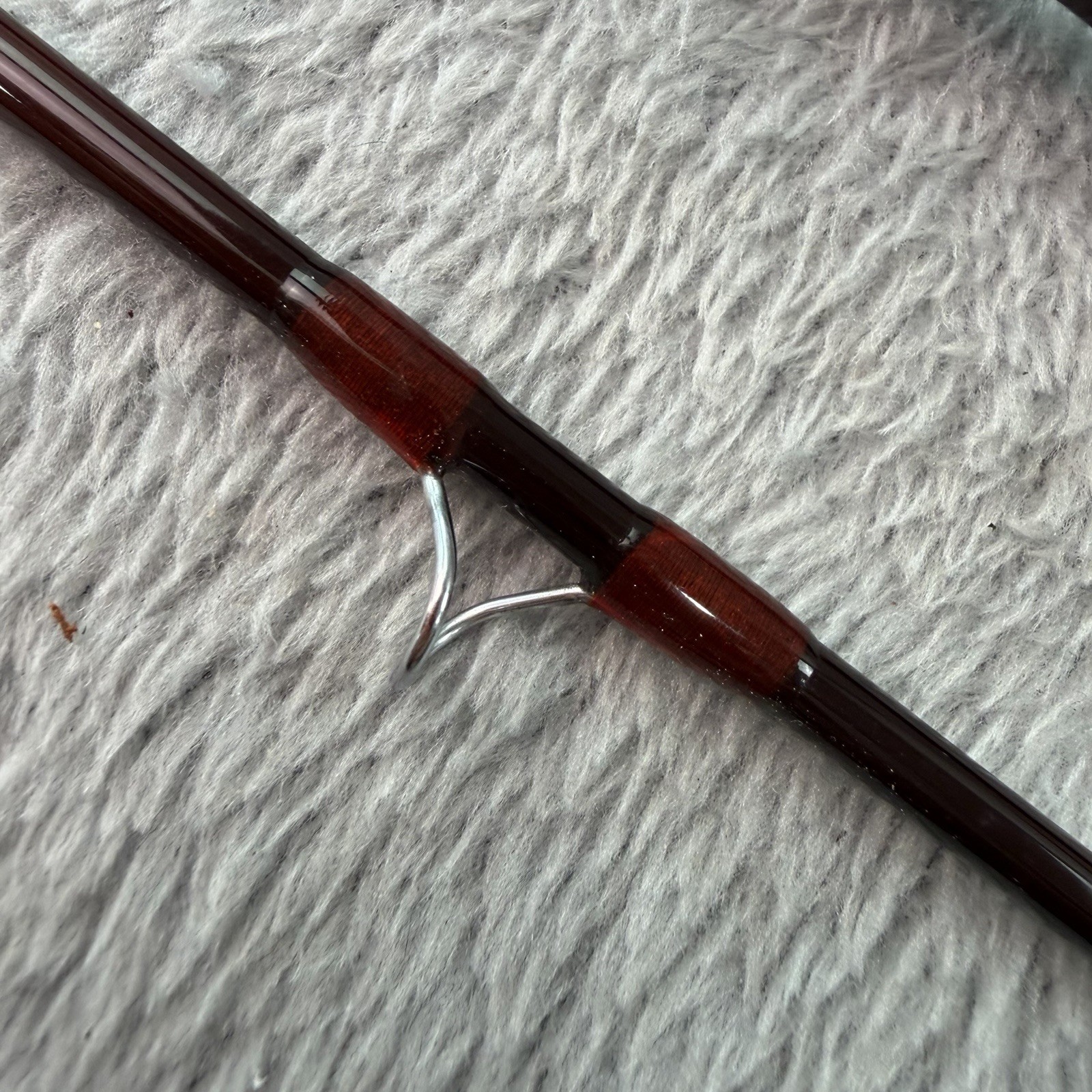 Vtg G Loomis IM6 9′ #3wt 2pc Fly Rod + Original Case & Sock EXC Y248