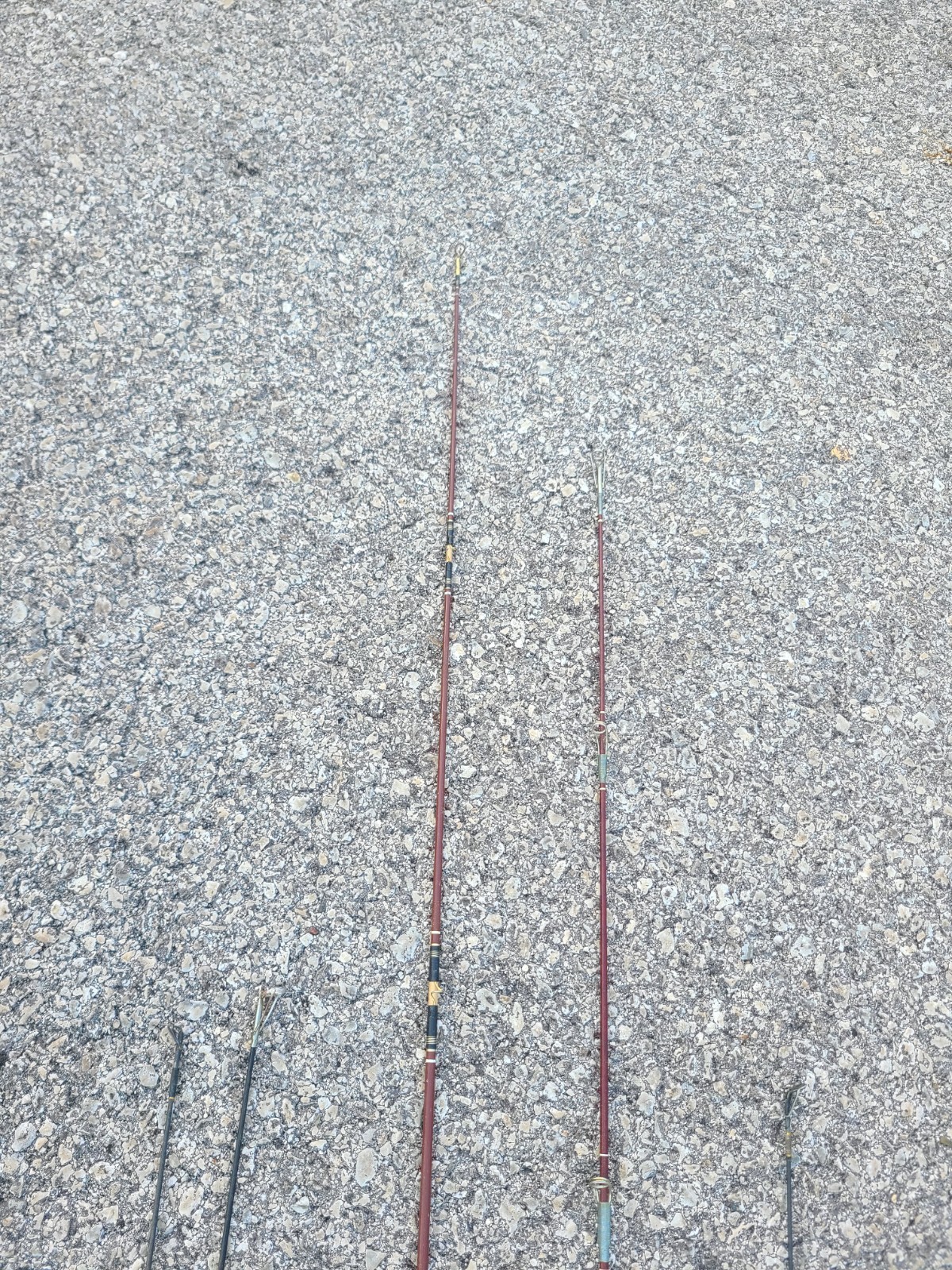 Vintage & Current Fishing Rods Mixed Lot Of 7 Poles
