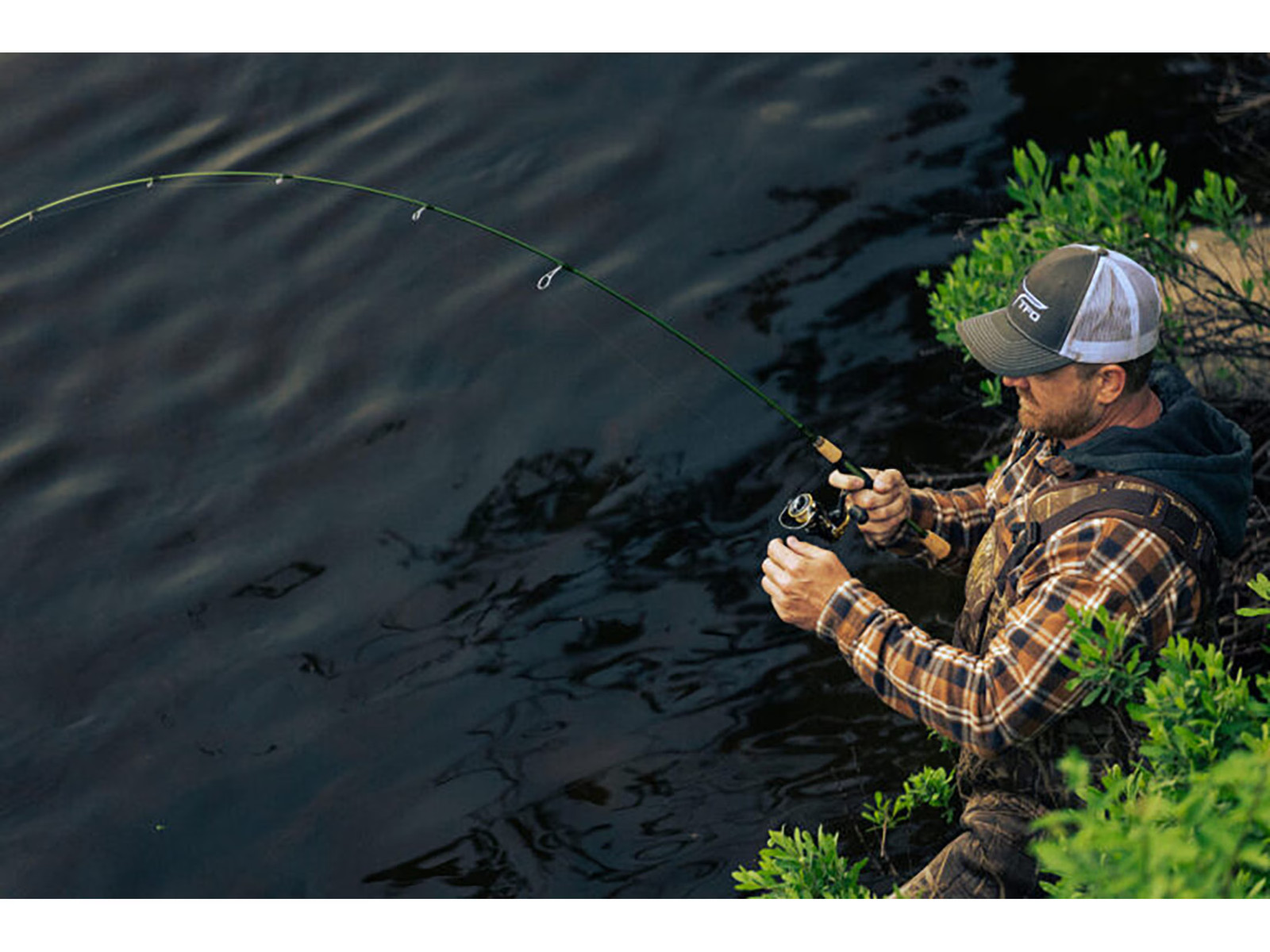 Temple Fork Outfitters Trout Panfish II 6’0″ Spinning Rod Ultralight 2Pc