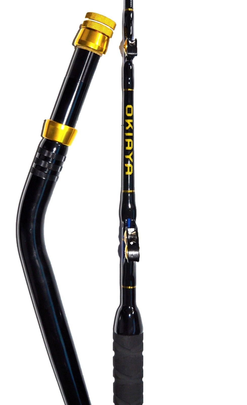 OKIAYA Venom-Pro “The Destroyer” Deep Drop Bent Butt PacBay Roller Rod 80-160LB