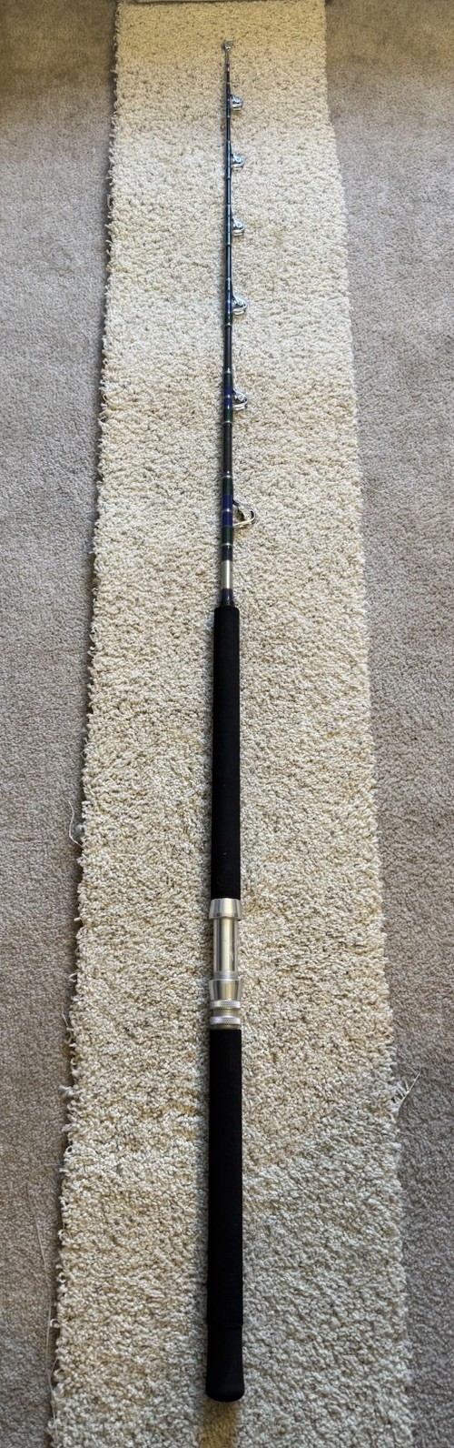 Custom Wrapped Calstar Grafighter 760-H Conventional Fishing Rod w/AFTCO