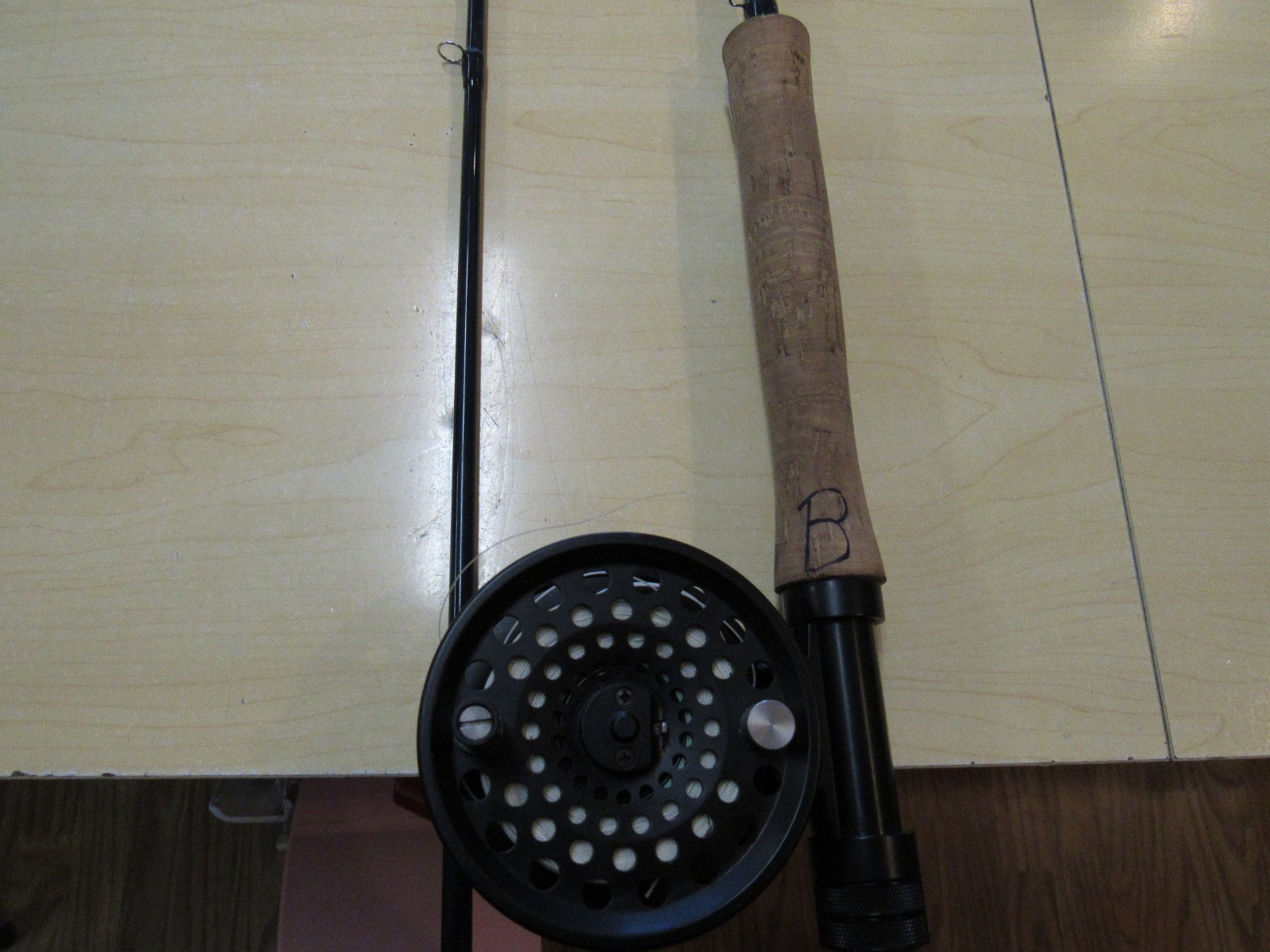 Lamiglas MBF 908 9′ #8 LINE Fly Rod WITH LAMSON 3 REEL
