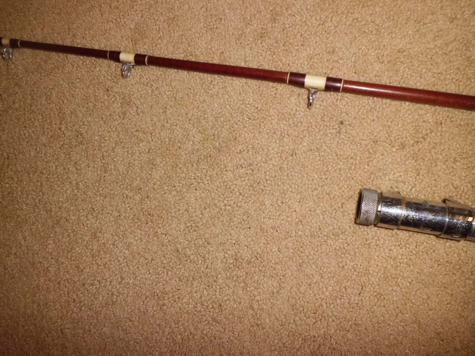 Vintage Silaflex M50GR Conventional Boat 6’8″ Rod made in USA- 50 lb test