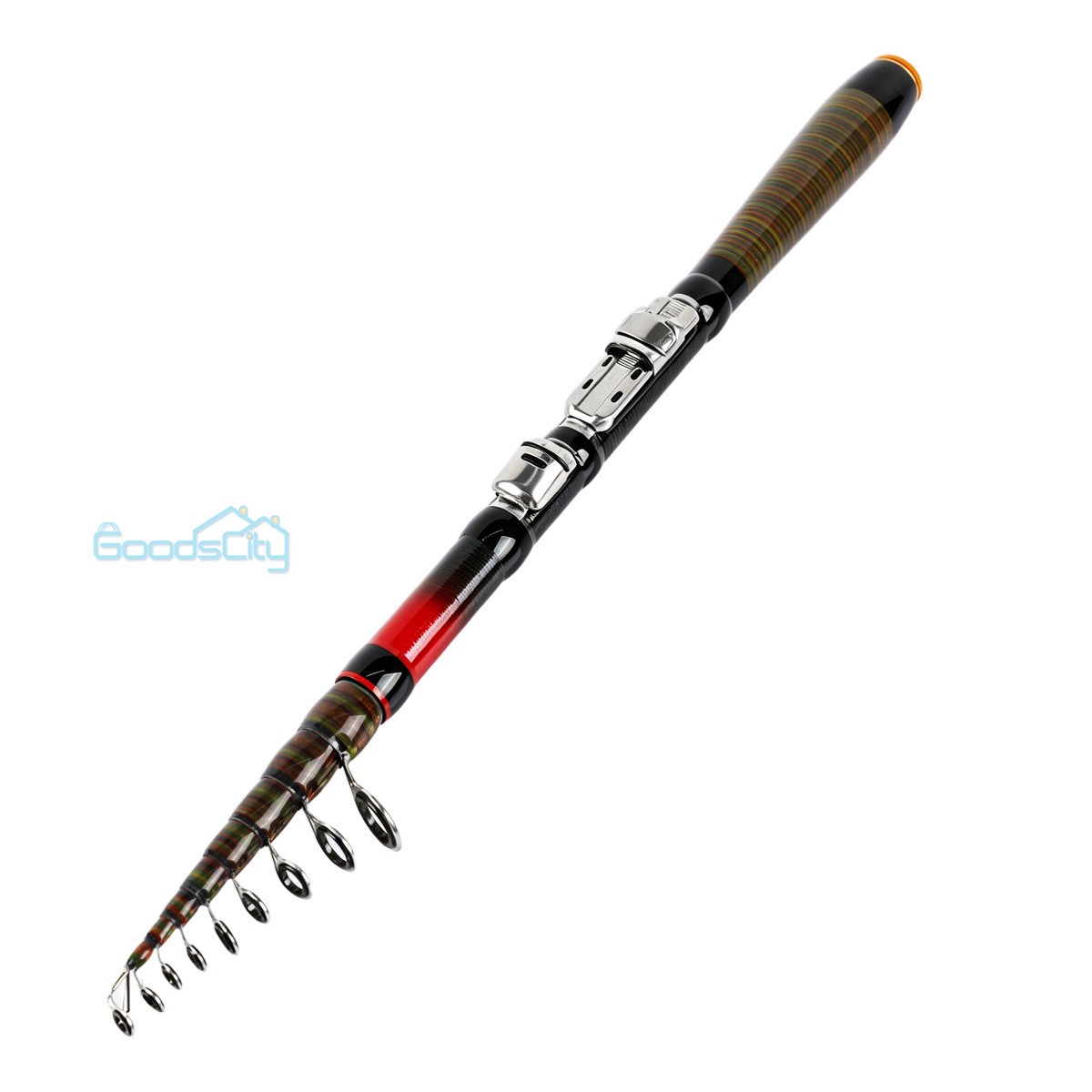 NEW Telescopic Fishing Rod Pole Heavy Duty Carbon Fiber Sea Saltwater Freshwater