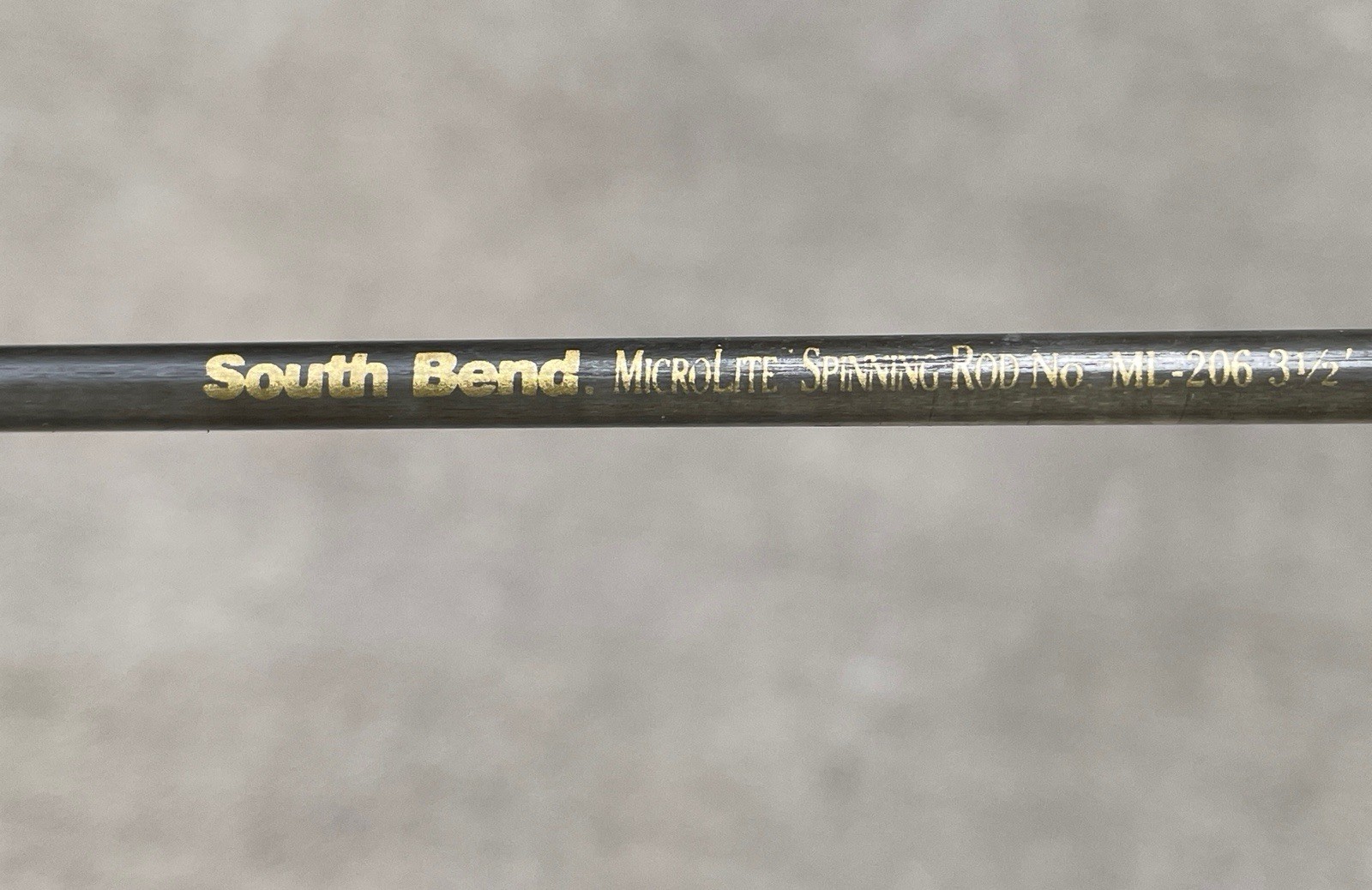 South Bend MicroLite ML-206 Ultra Lite 3 1/2’ Spinning Fishing 1-pc Rod – NICE!