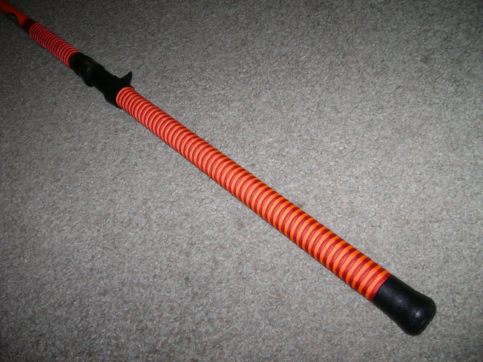 GLOW ROD MEAT HUNTER EXTREME 10′ ORANGE GLOW Casting Rod – BIG FISH, STRIPER!