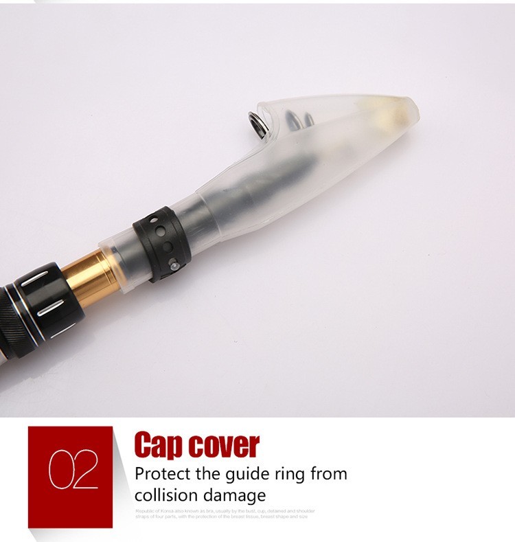 Compact Telescopic Surf Rod Fiberglass for Saltwater Fishing 1.6m to 2.4m
