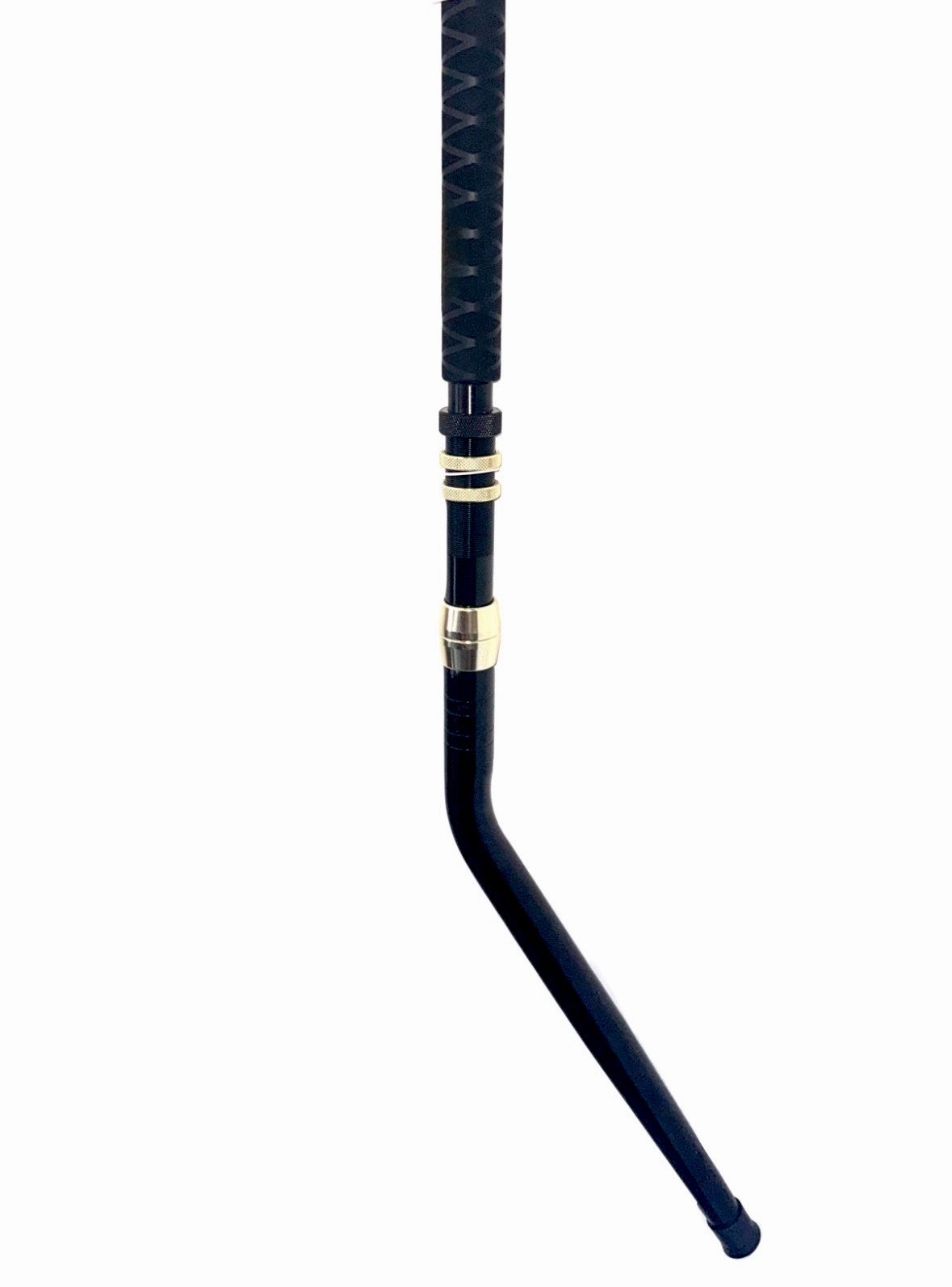 OKIAYA BLACK VENOM-PRO BENT BUTT FISHING ROD 80-130 LB. “THE COBRA” FUJI GUIDES