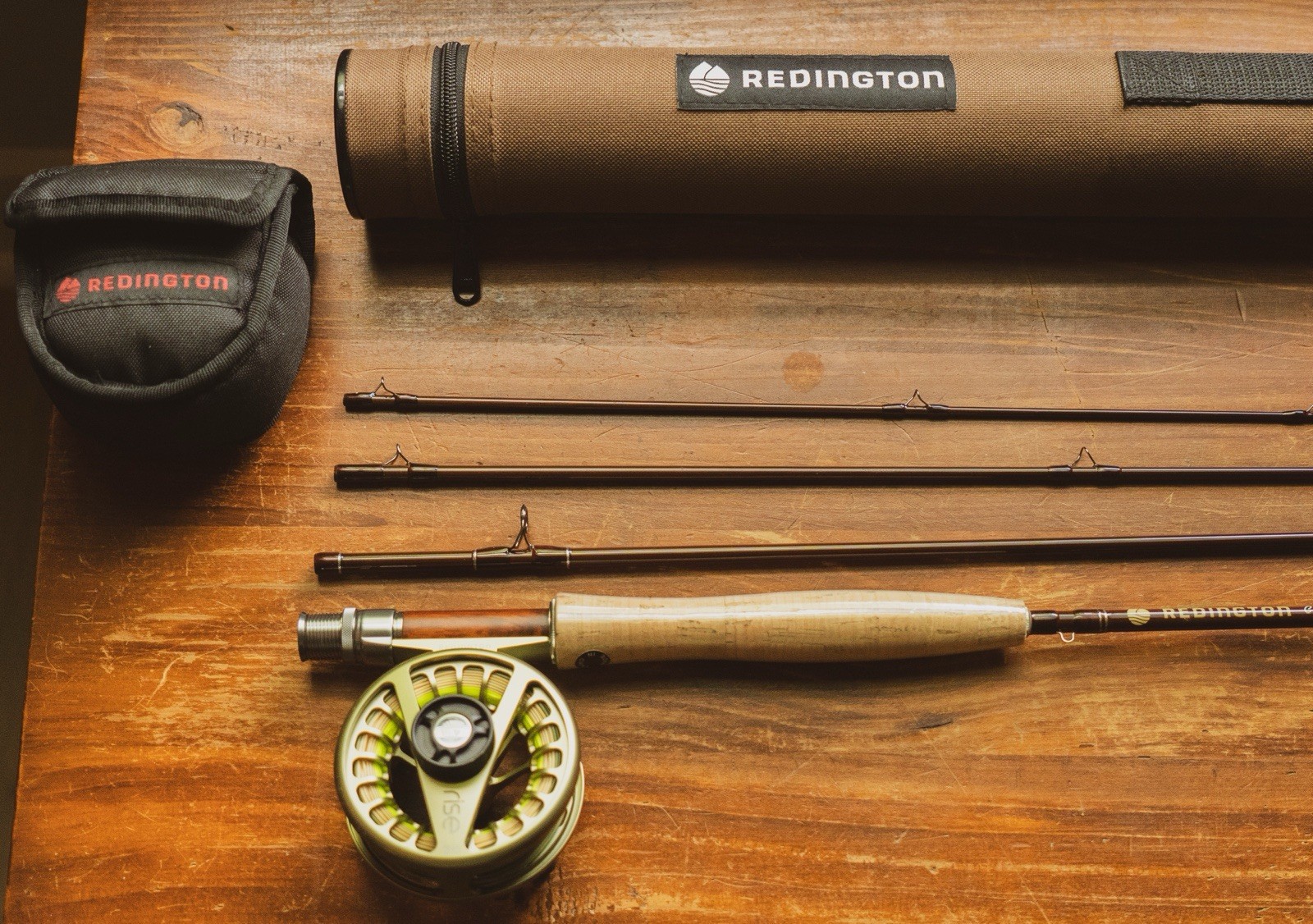 Redington Rise + Classic trout 9’ 4wt Outfit