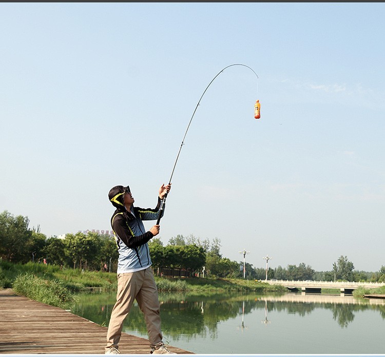 Telescopic Fishing Rod Carbon Fiber Durable High Sensitive Rods Fast Action Pole