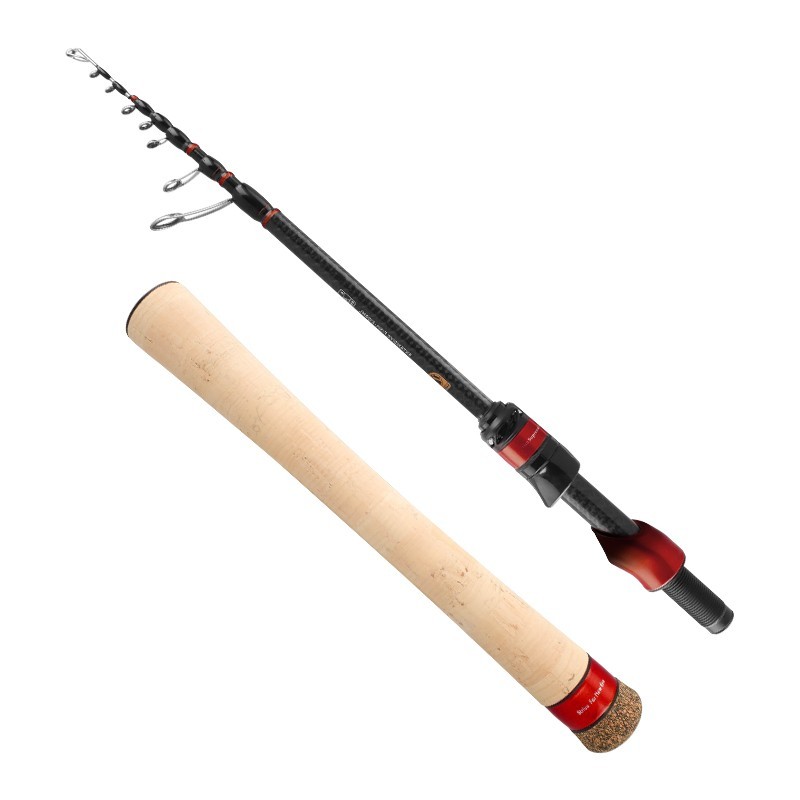 PURELURE New Telescopic 1.86m/2.10m FUJI Guide Travel Portable Lightweight