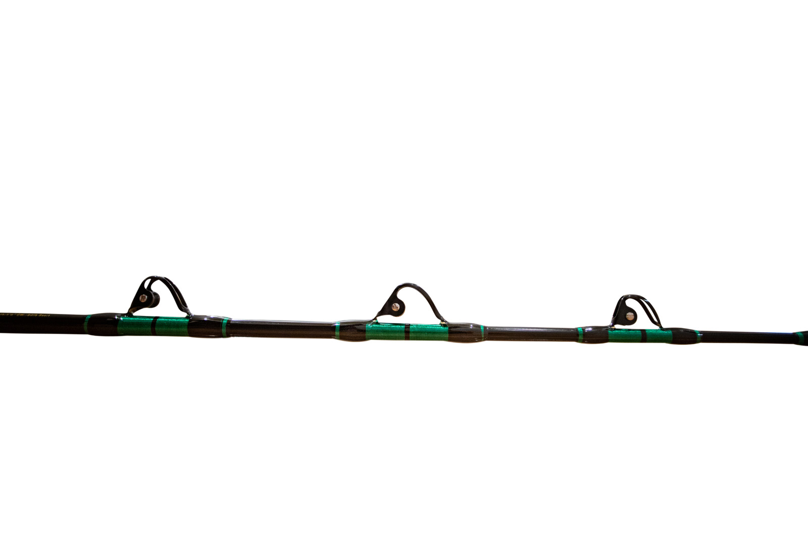 80lb Hollow Rod with Pac Bay Rollers – Straight Rod
