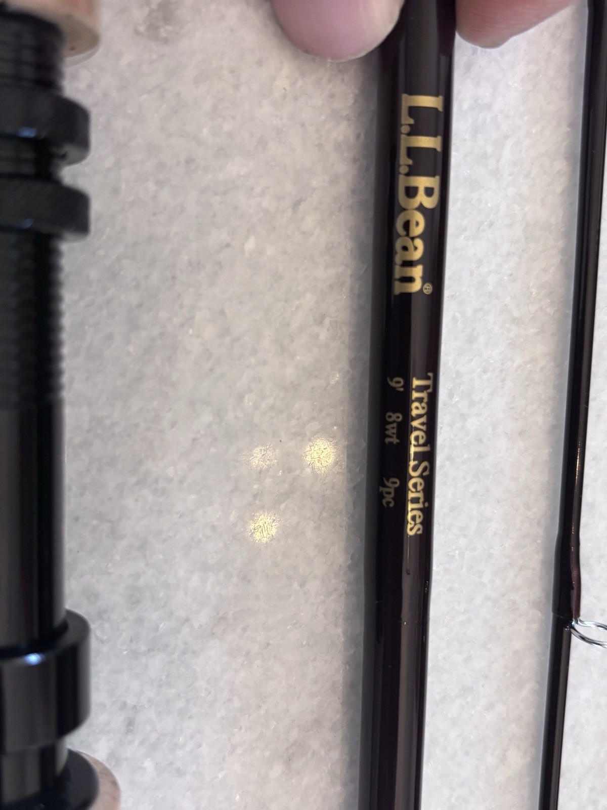L.L.Bean (New)Travel Series Fly Rod 9ft 8wt 9pc w/ Zippered Rod Tube Case