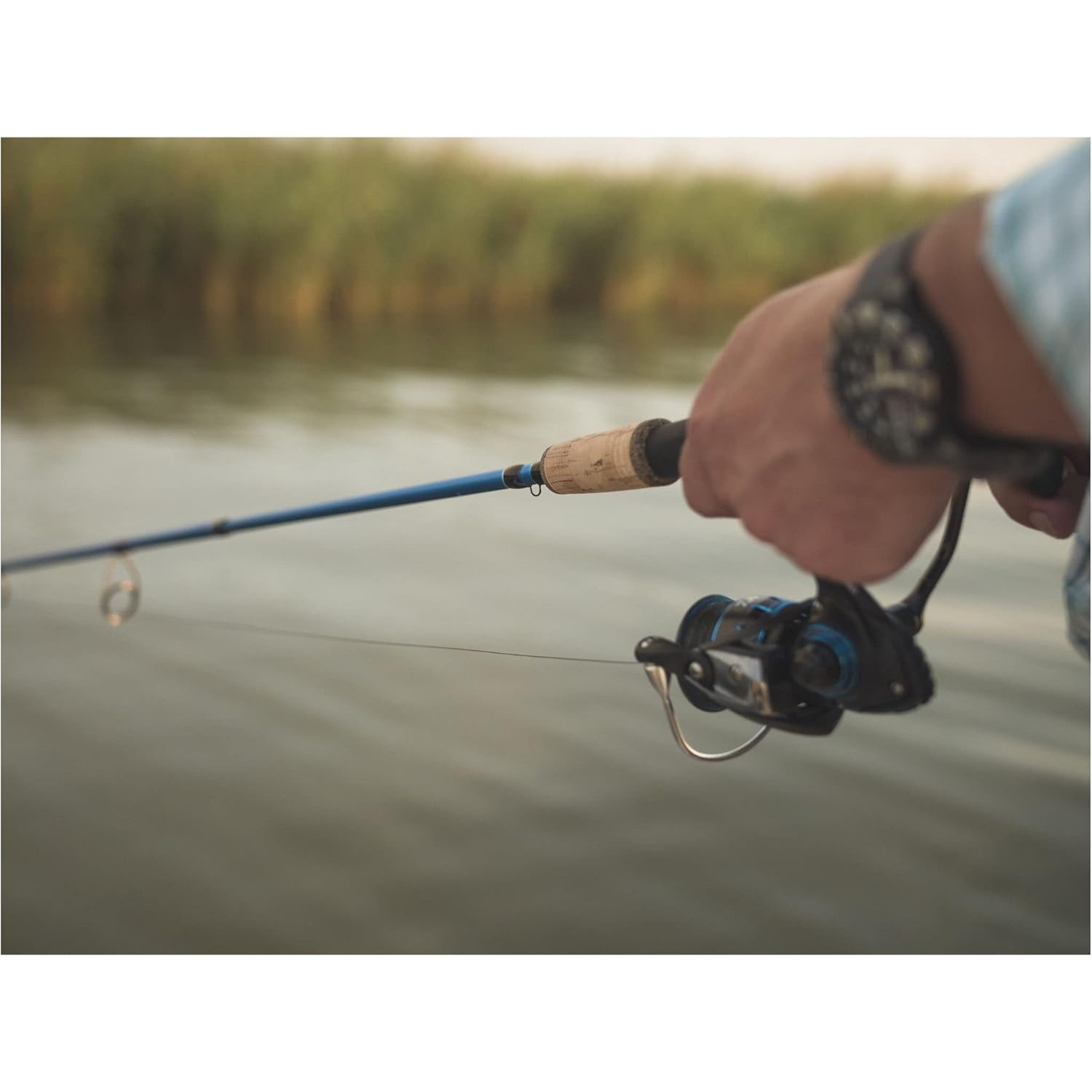 Temple Fork Outfitters 3-Pieces Carbon Fiber 7″ Casting Fishing Rod, Medium
