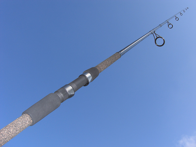 DBLUE 8’M Surf Spinning Rod Featuring FUJI Reel Seats Titanium Graphite Blank