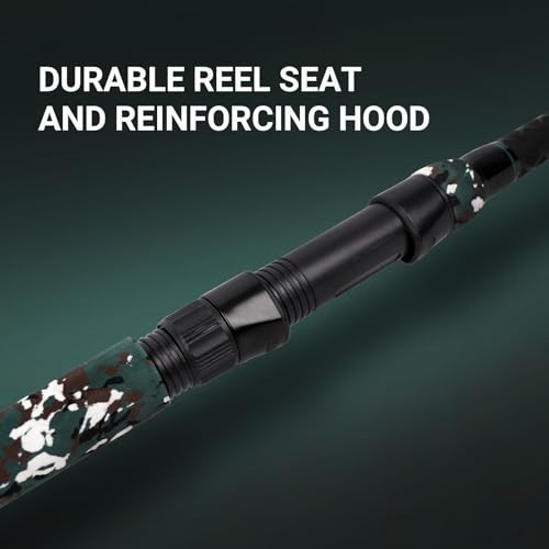 4-Piece Portable Surf Spinning Fishing Rod – Lightweight Carbon Fiber, Travel-Fr