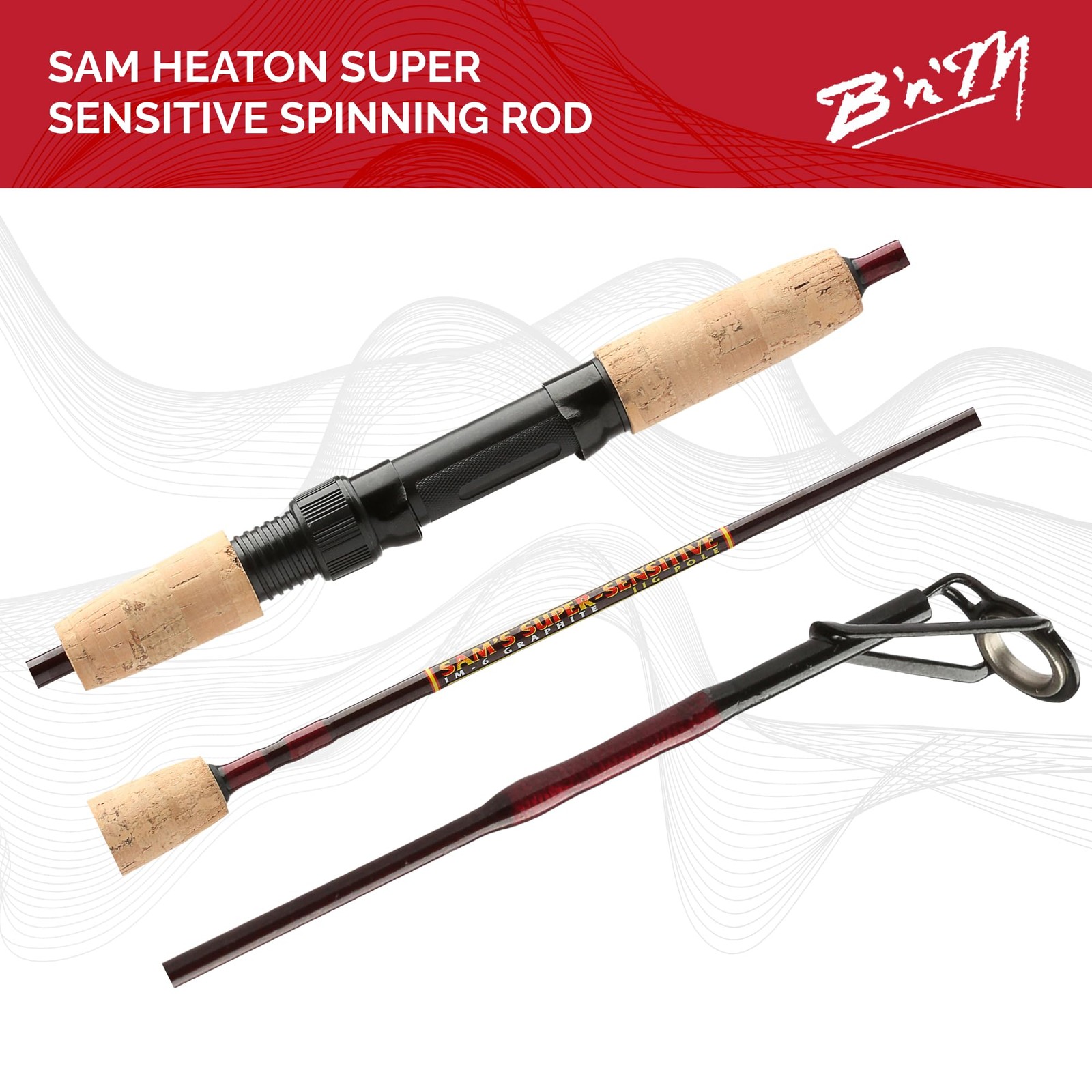 BnM Sam Heaton Super-Sensitive Series Pole 7ft 2pc Spin