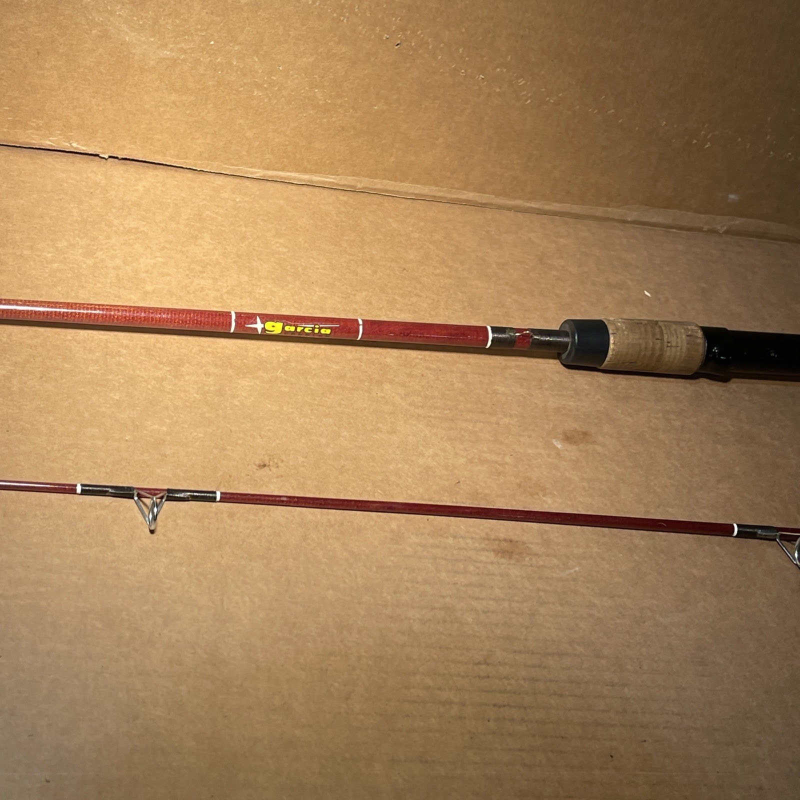 Garcia Conolon Fiberglass Spinning Rod 6.5’ Excellent 4-10 Lbs Light Action USA