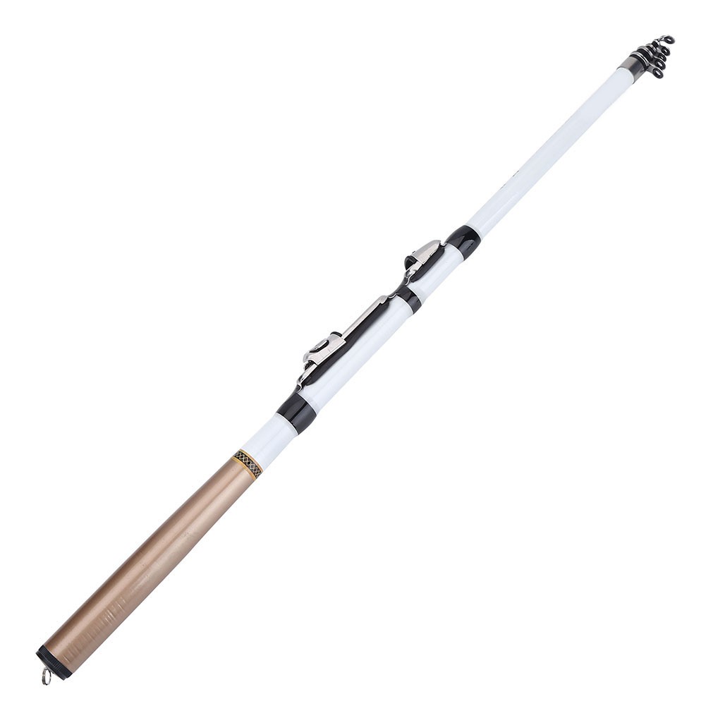 Portable Telescopic Fishing Rod Travel Spinning Fishing Pole Carbon Fiber UYHD