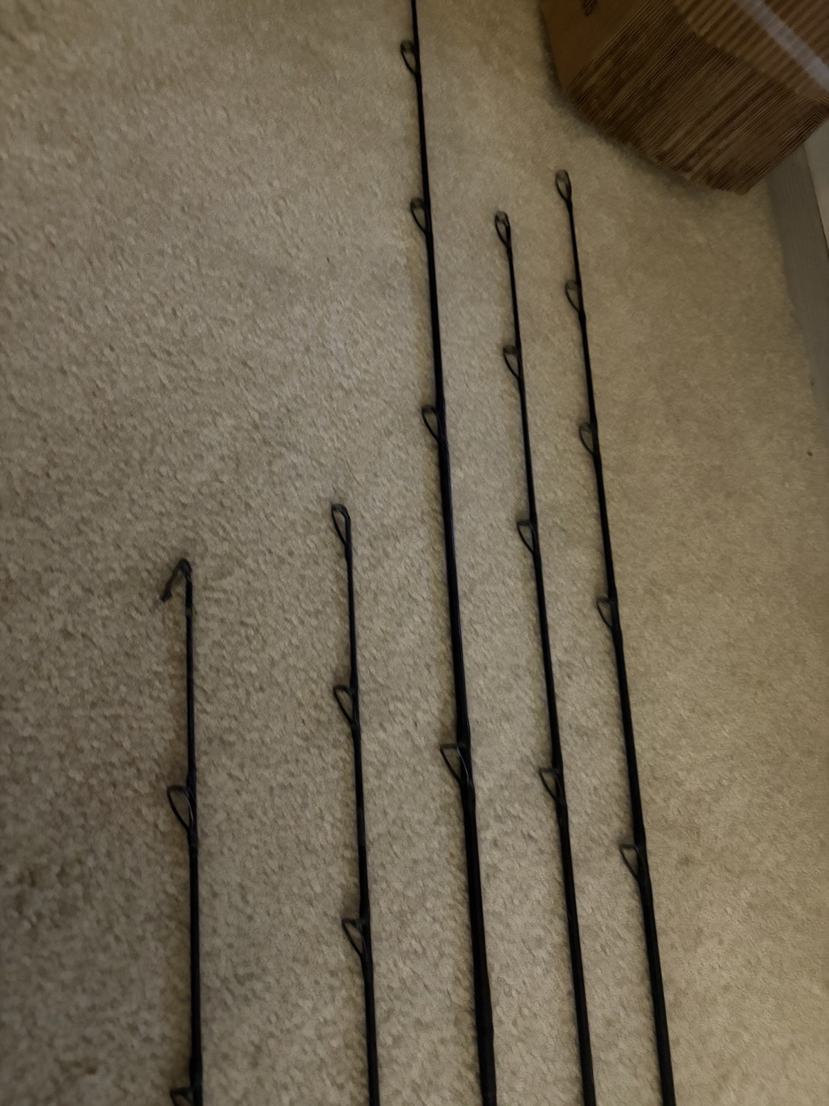Lot Of 5 Spinning Surf Rods