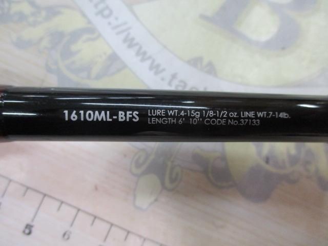 Shimano 16 Poison Glorious 1610ML-BFS Bass Rod Used