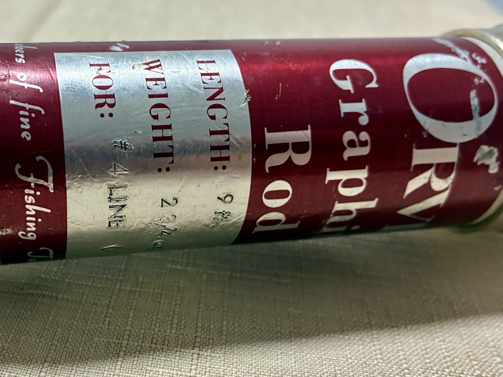 Orvis Graphite Fly Rod | 9’ 4wt | 2-Piece | Made in USA | Tube & Sock Included