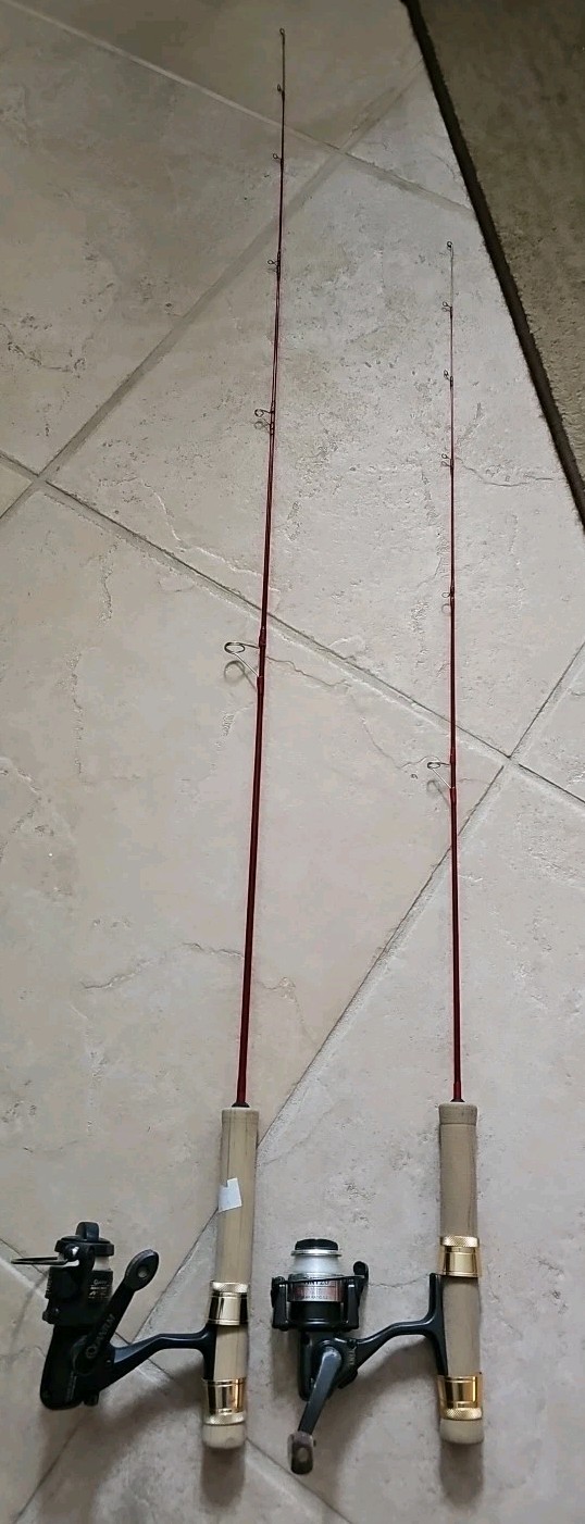 2 MASTER RODS (NEW) 48″ AND 36″ Long.. 2 REELS 1 QUANTUM 1 SILSTAR #2