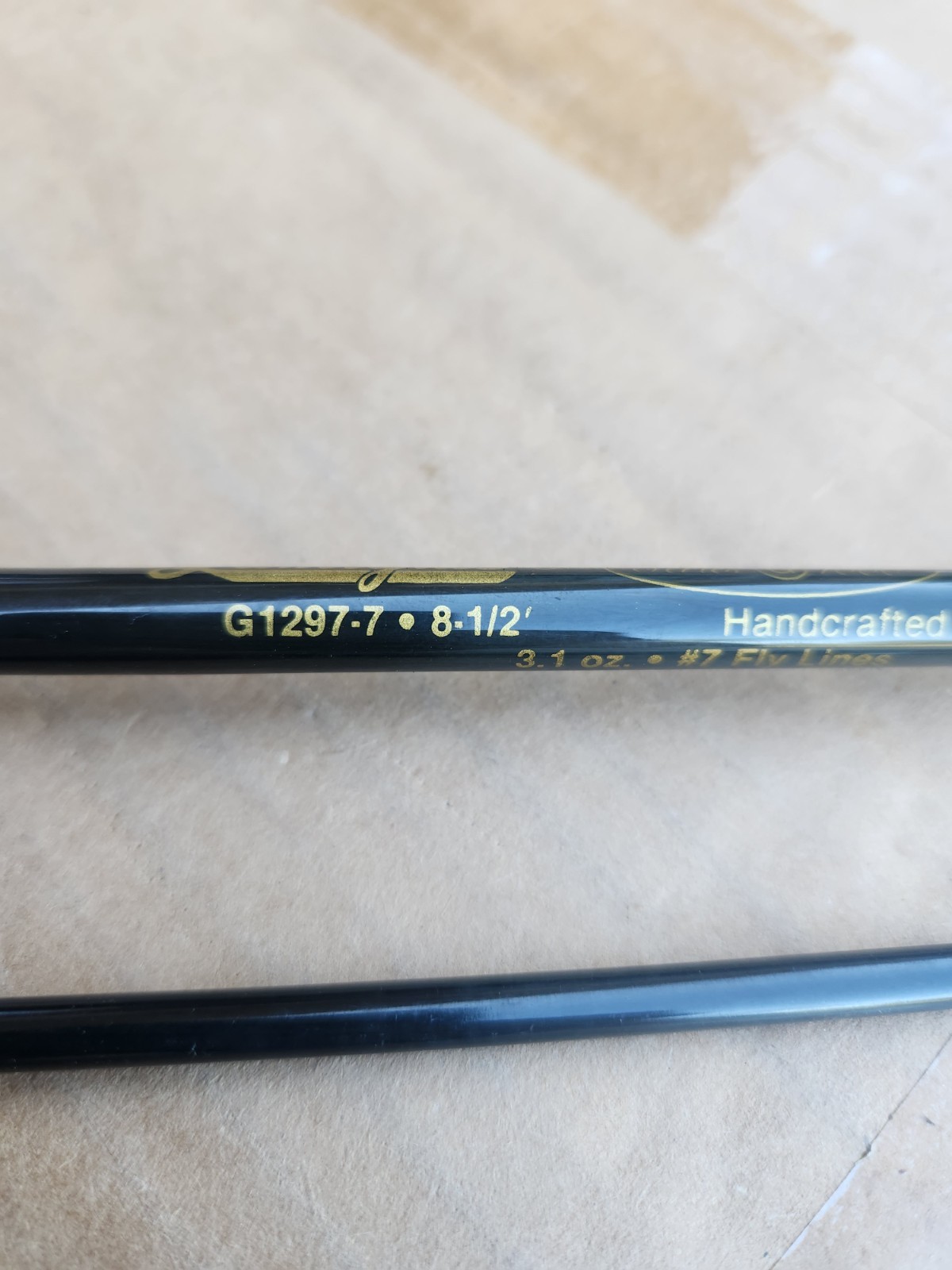 New Lamiglas (G-1000 G1297-6) 8’6″ #7 Weight Graphite 2pc Fly Fishing Rod USA