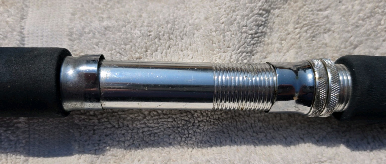 Eagle Claw Starfire SF404 8’6 2 Pc Trolling Rod AFTCO Roller Guides Fishing Rod