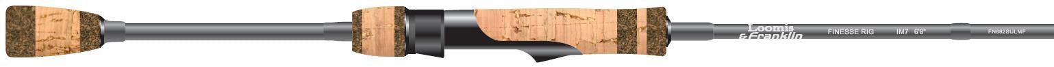 Loomis & Franklin Finesse Casting Fishing Rod RIG 682UL 121-77-020 Rapture
