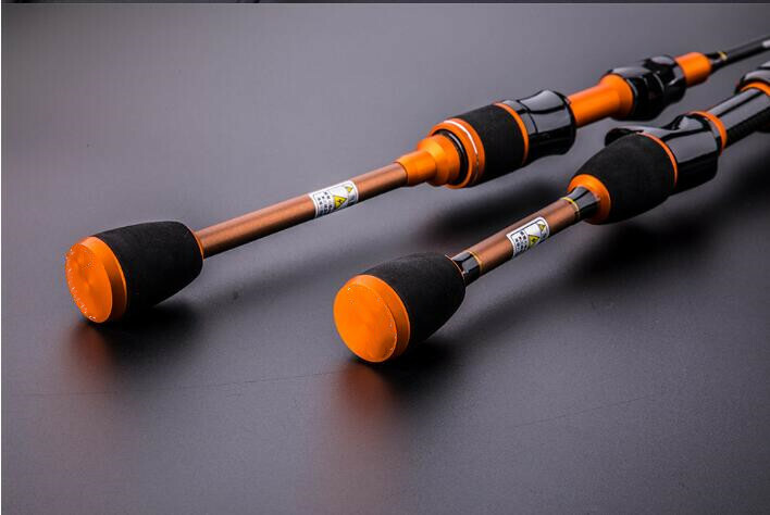 1.68/1.8m Carbon UL Spinning Rods 1-5g Lure Weight Ultralight Spinning Rod 2-6LB