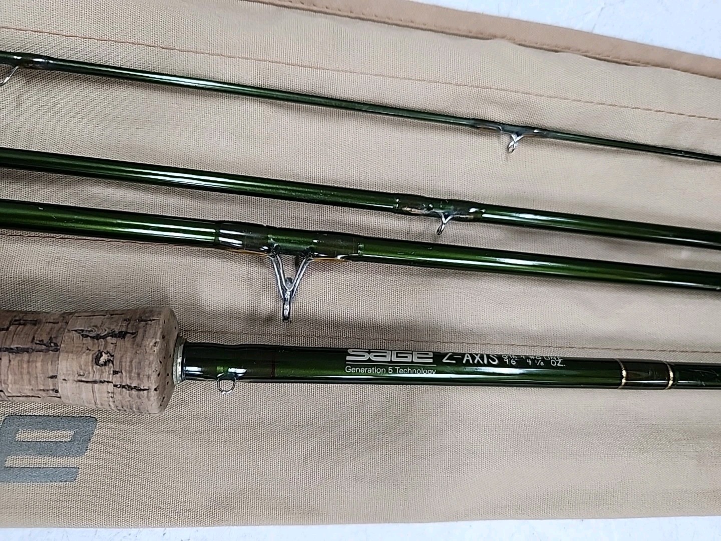 SAGE Z-Axis 896-4 9’6″ in Lenght 4 Pcs Top-End Flaship Rod (AB62299)