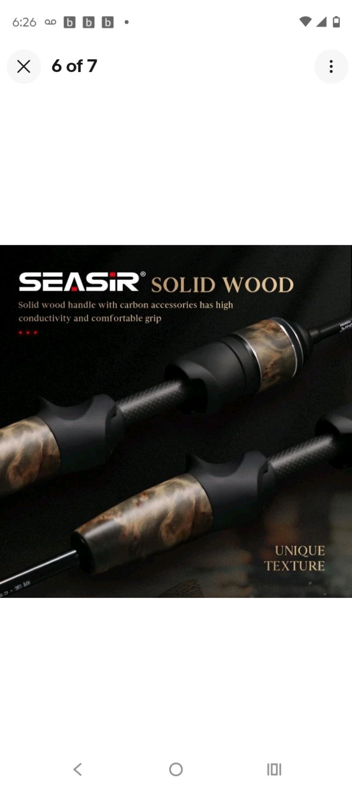 SEASIR Stream Fishing Rod, Ultralight 5’2″ Length Rod Bait Casting Rod 2pc