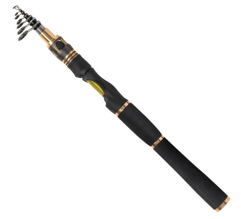 Rock Fishing Rods Spinning Carbon Fiber Telescopic Rods Casting Poles 1.8m-2.4m