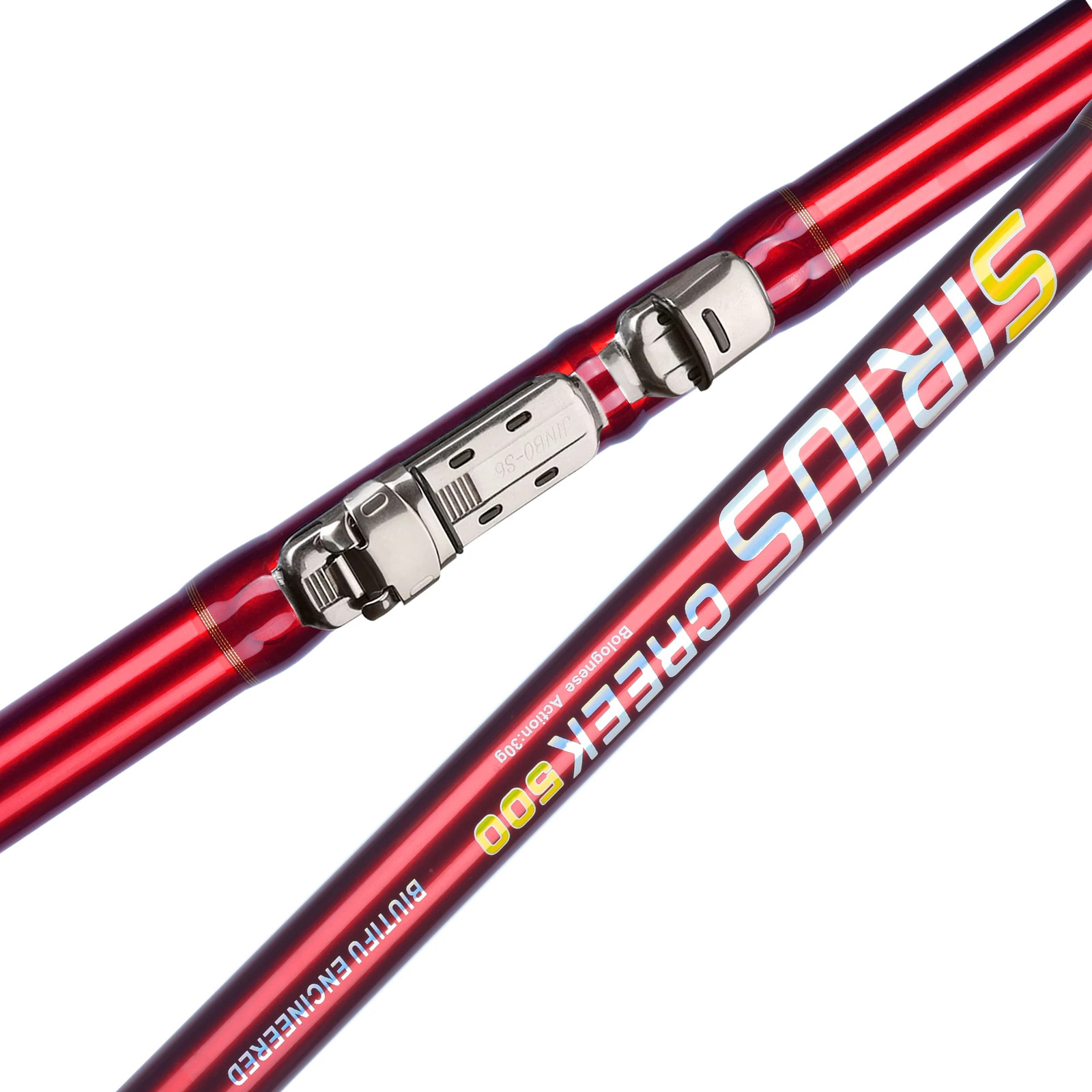 BIUTIFU Telescopic Fishing Rod 4.0-6.5m T800 Carbon UltraLight Spinning 30g