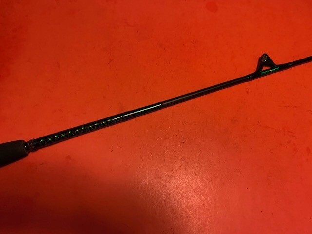CUSTOM BUILT GLOOMIS? 7 FOOT 10 TO 20 POUND CLASS BAITCASTING FISHING ROD AFTCO