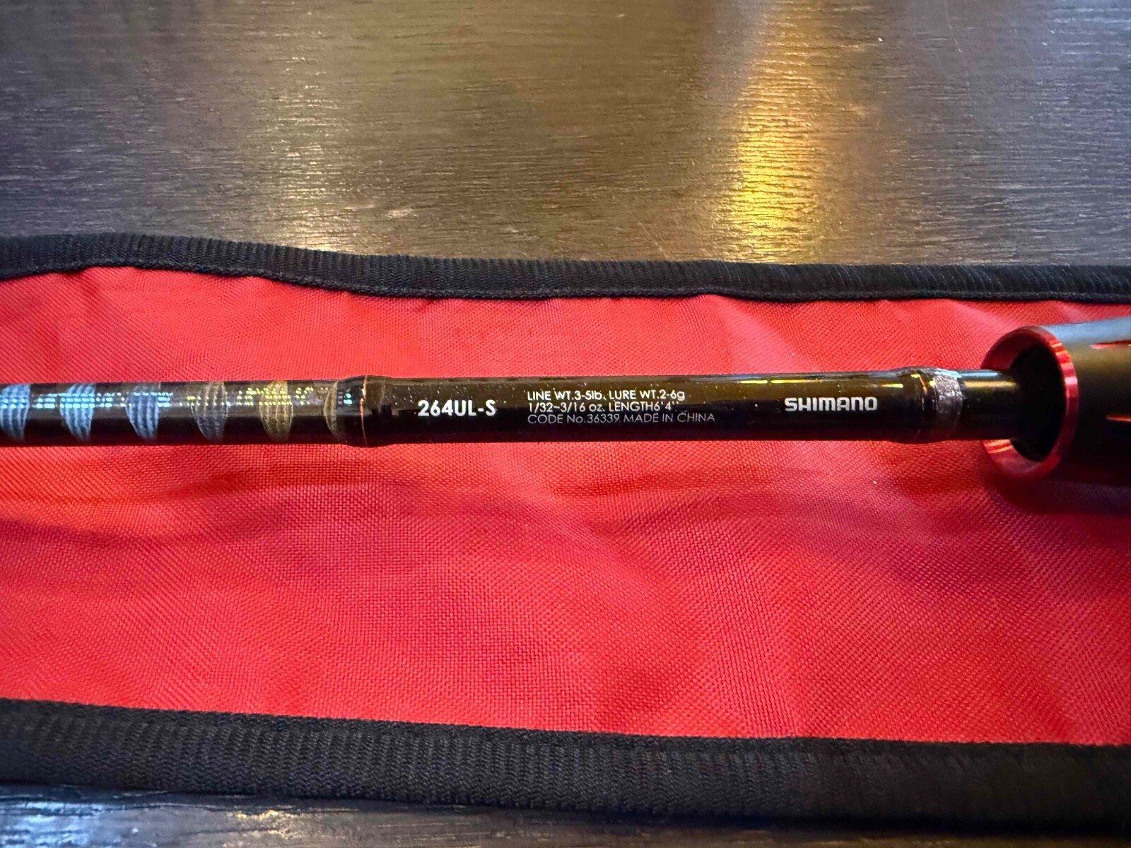 Shimano 20 Zodias 246UL-S Spinning Rod Extra Fast 2-6g (1/32-3/16oz)