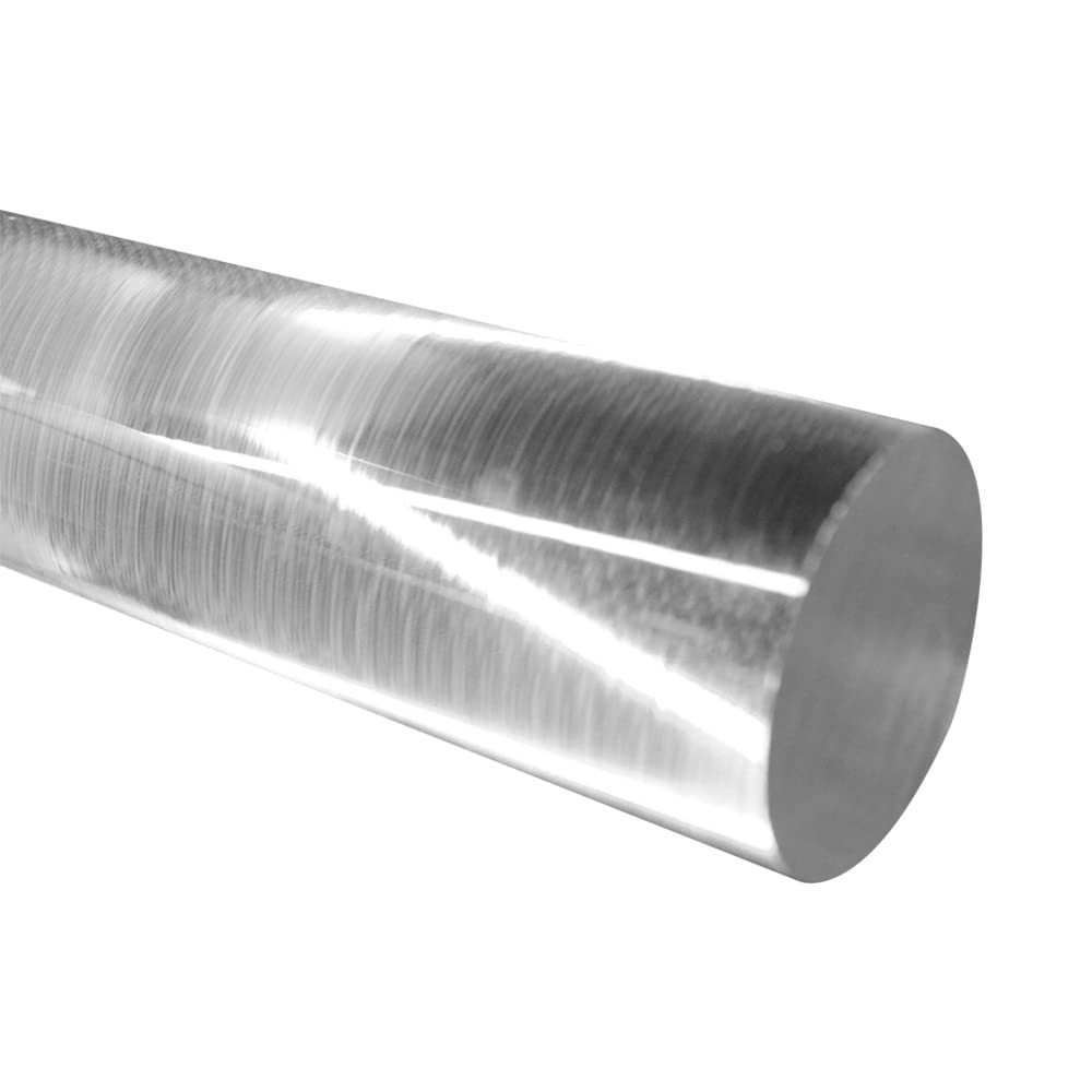 1 PCS Clear Acrylic Lucite Dowel Rod 1.50 Inch 38mm x 24 Inch 610mm Stick