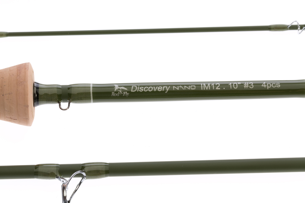Discovery Nano IM12 10′ #2,3,4 Euro Nymphing Fly Rod