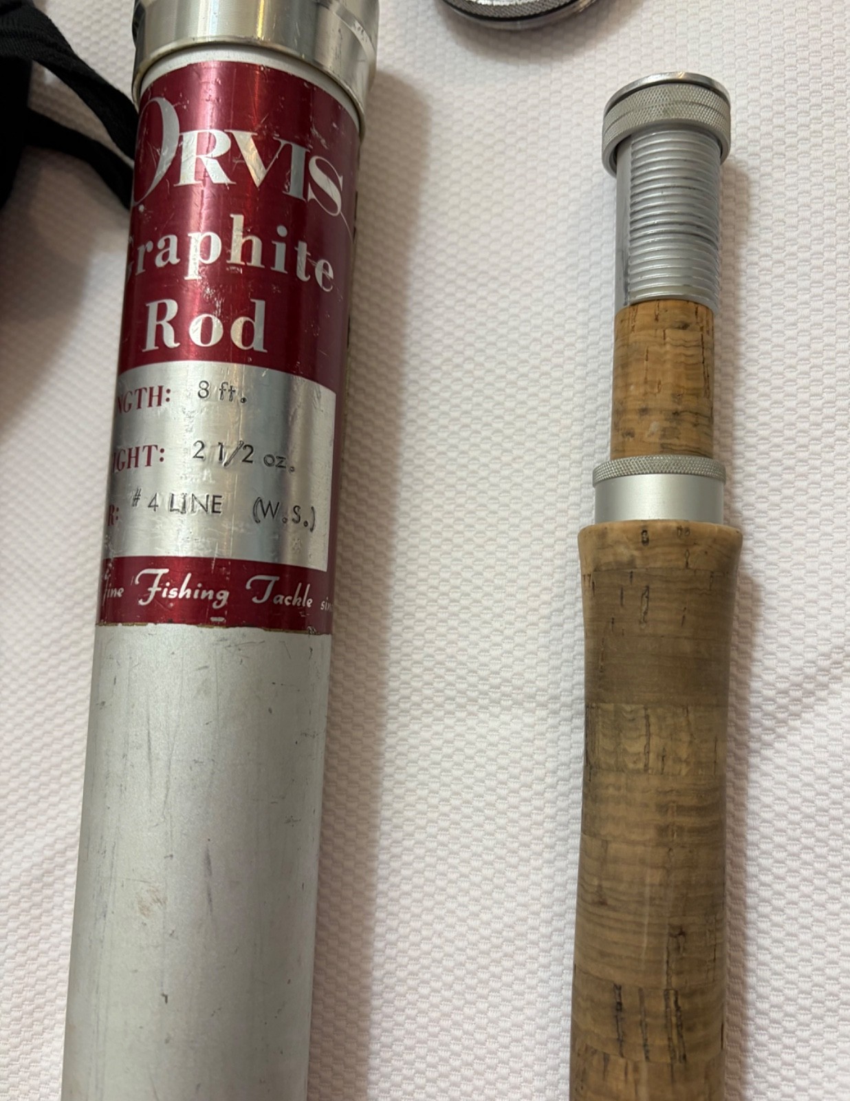 Orvis “Western” Graphite Fly Rod 8′ 2-1/2oz 4w 2pc