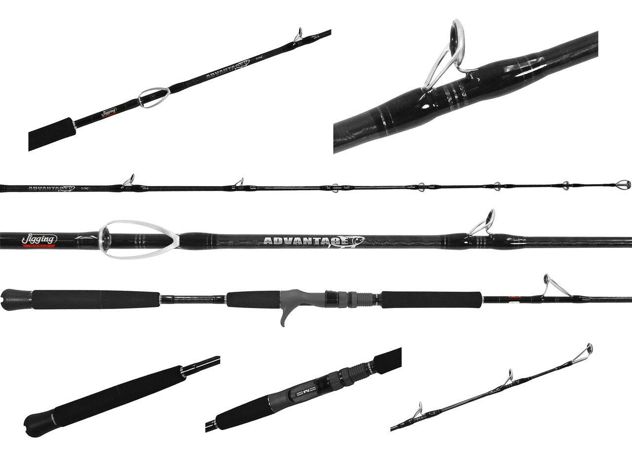 Jigging World Ghost Hunter Advantage Jigging Rod 5’6″ 450g JW-GHADV-450C