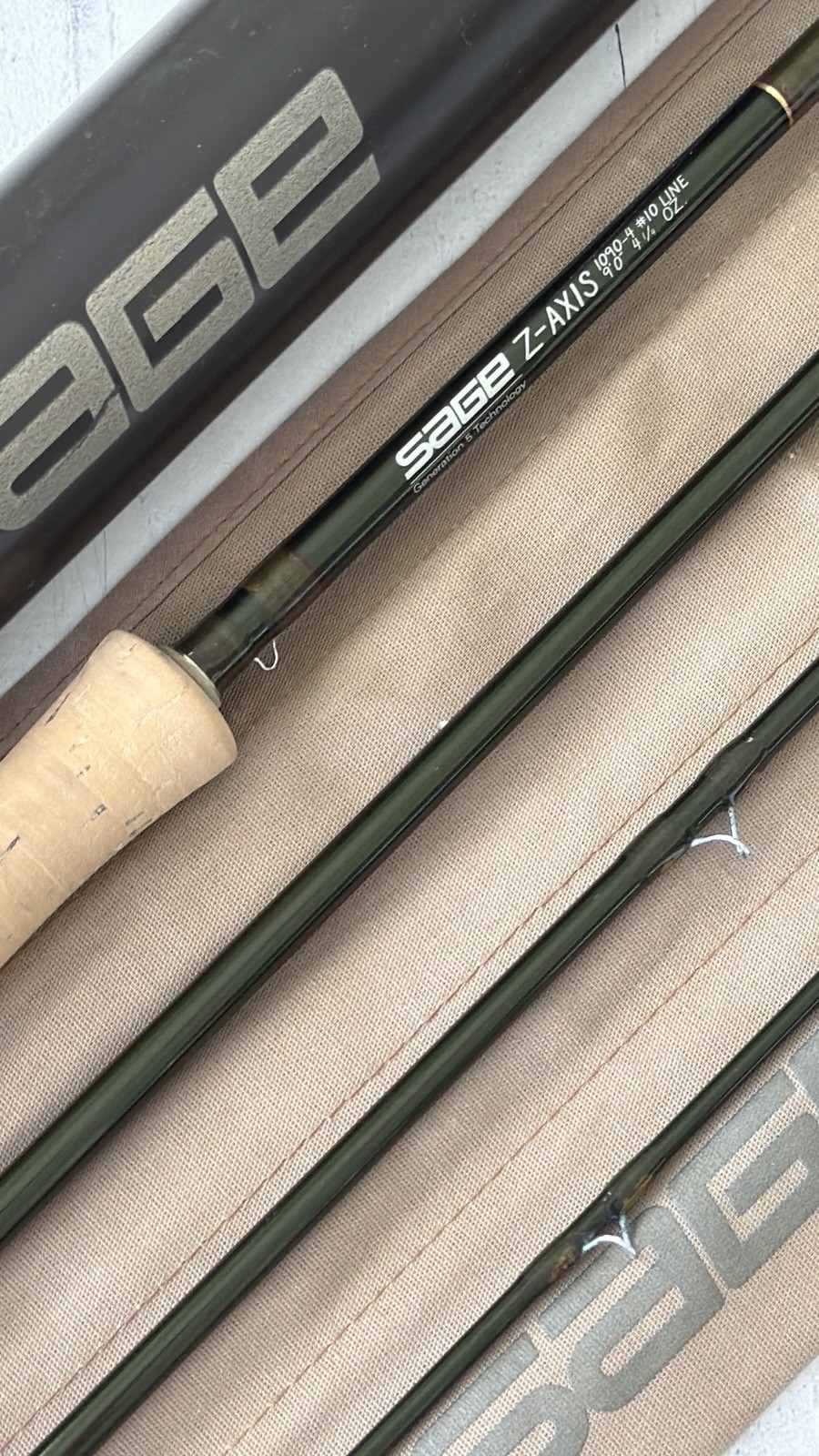 **BEAUTIFUL**🔥 SAGE Z-AXIS 10wt. 9’ft FlyRod🔥~LEGENDARY~🔥